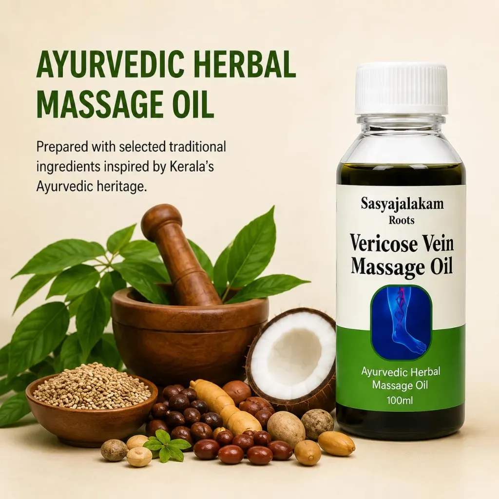 Vericos Vein Massage Oil, 100ml