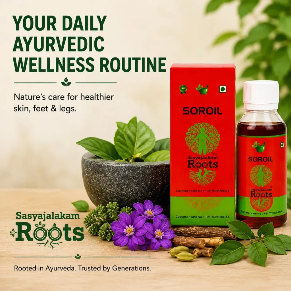 SOROIL Ayurvedic Skin and Foot Care Oil