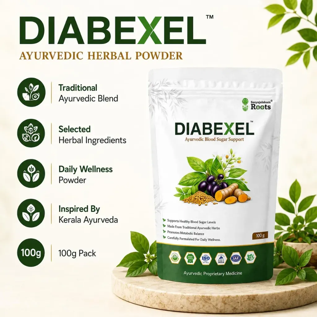 DIABEXEL Ayurvedic Herbal Powder, 100g