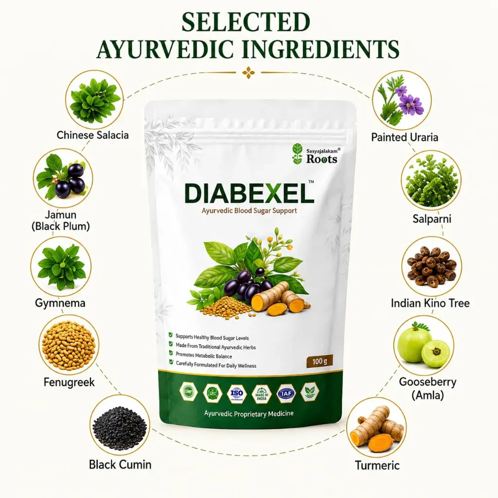 DIABEXEL Ayurvedic Herbal Powder, 100g