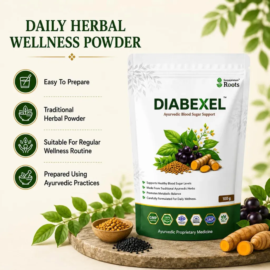 DIABEXEL Ayurvedic Herbal Powder, 100g