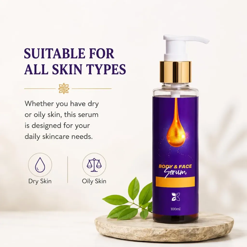 Body and Face Serum, 100ml