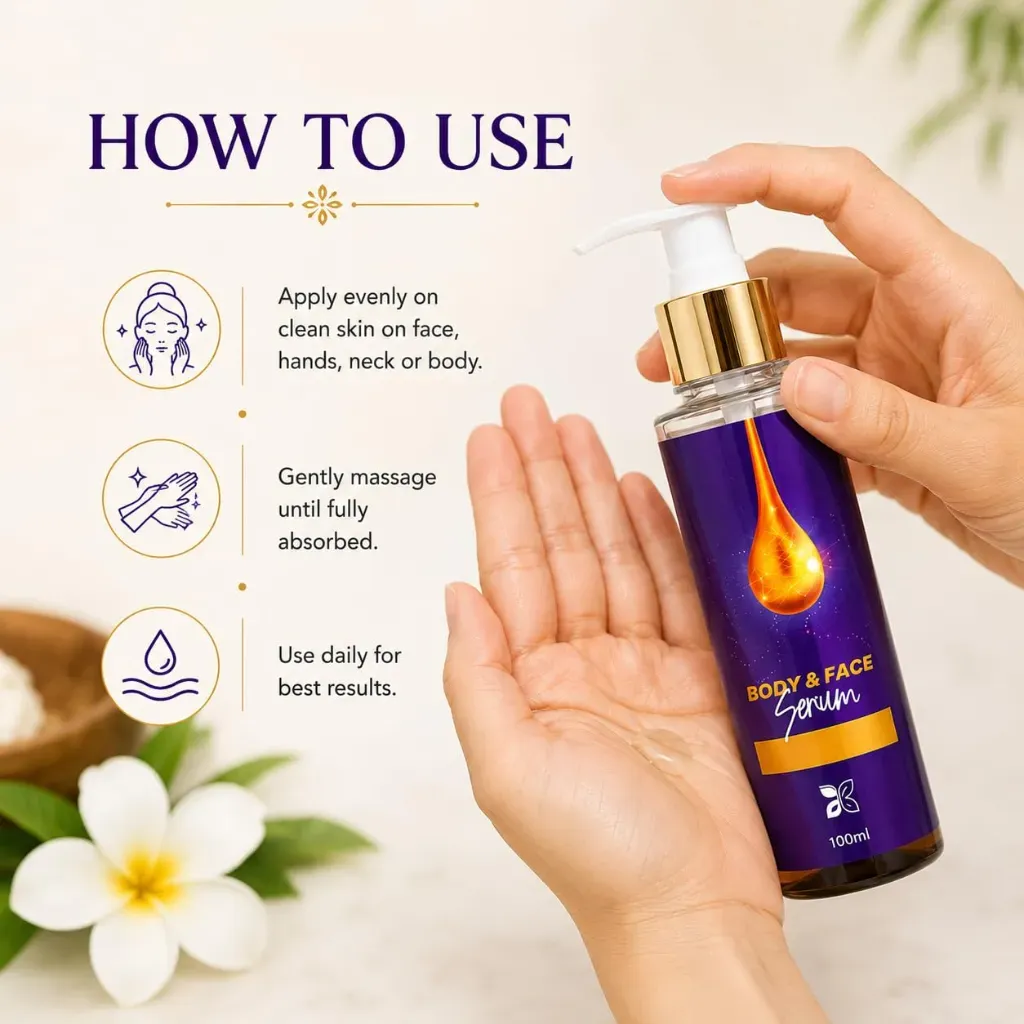 Body and Face Serum, 100ml